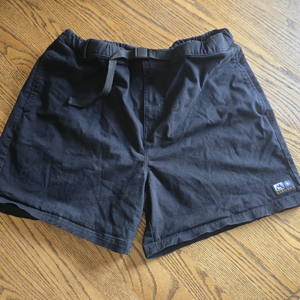 Element Black Men's Shorts